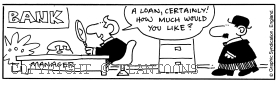 bank cartoon
