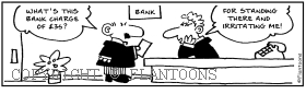 bank cartoon