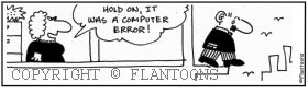 computer cartoon