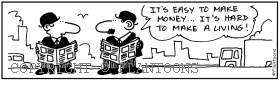 finance cartoon