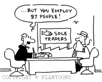 business cartoon