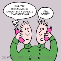 science cartoon