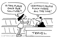 travel cartoon