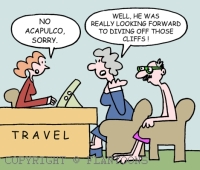 travel cartoon