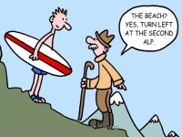 travel cartoon