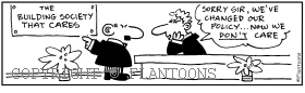bank cartoon