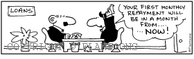 bank cartoon