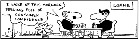 bank cartoon