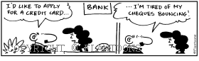 bank cartoon