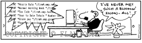 computer cartoon