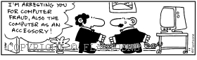 computer cartoon