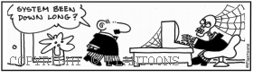 computer cartoon