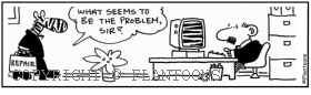 computer cartoon