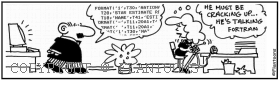 computer cartoon