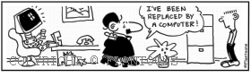 computer cartoon