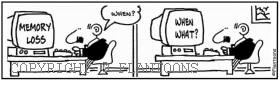 computer cartoon