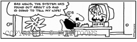 computer cartoon