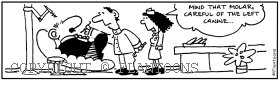 dentist cartoon
