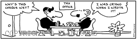 finance cartoon