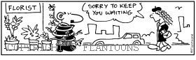 florist cartoon