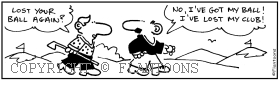 golf cartoon