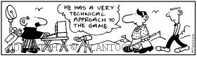 golf cartoon