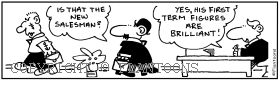 sales cartoon
